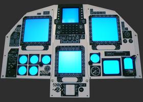 F-15 E LOW COST INSTRUMENT PANEL SOLUTION