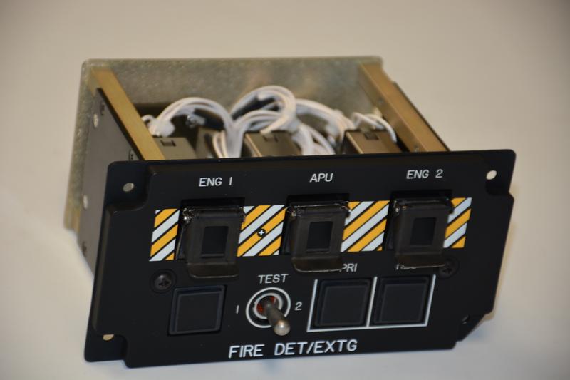 AH-64 APACHE FIRE DETECTION PANEL