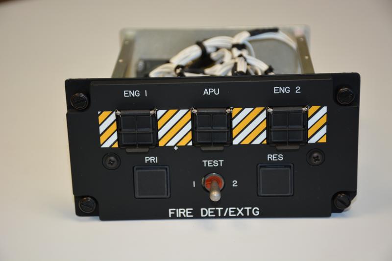 AH-64 FIRE DET PANEL